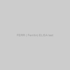Image of FERR ( Ferritin) ELISA test